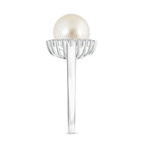 18K White Gold Vermeil