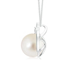 18K White Gold Vermeil
