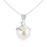 18K White Gold Vermeil