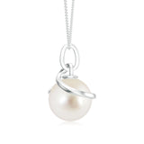 18K White Gold Vermeil