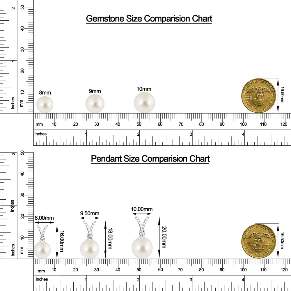 18K White Gold Vermeil