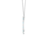 18K White Gold Vermeil
