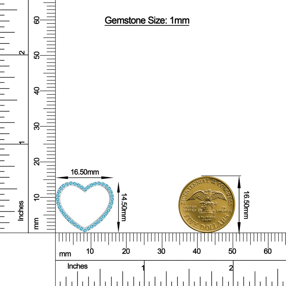 18K White Gold Vermeil