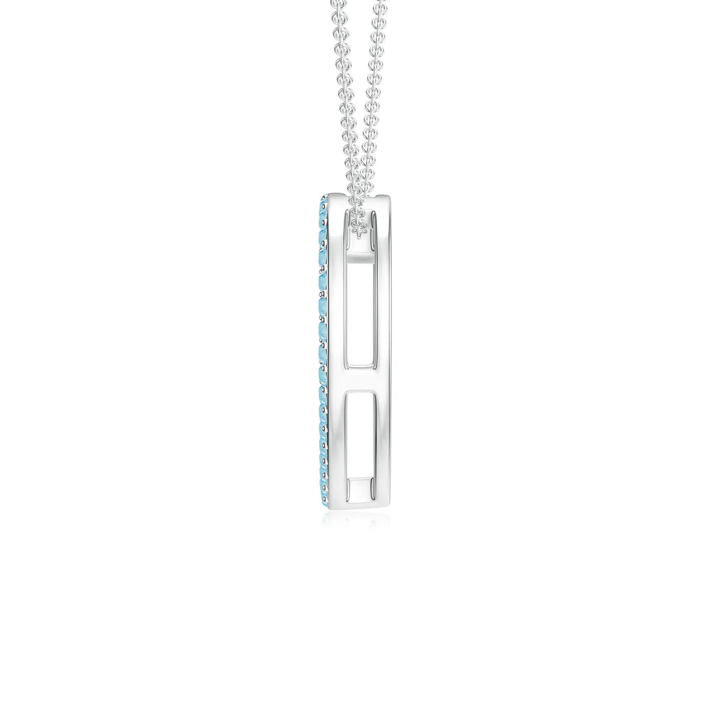 18K White Gold Vermeil