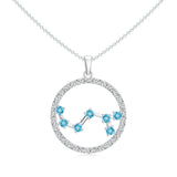 18K White Gold Vermeil