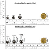 18K White Gold Vermeil