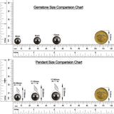 18K White Gold Vermeil