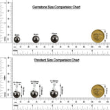 18K White Gold Vermeil