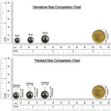 18K White Gold Vermeil