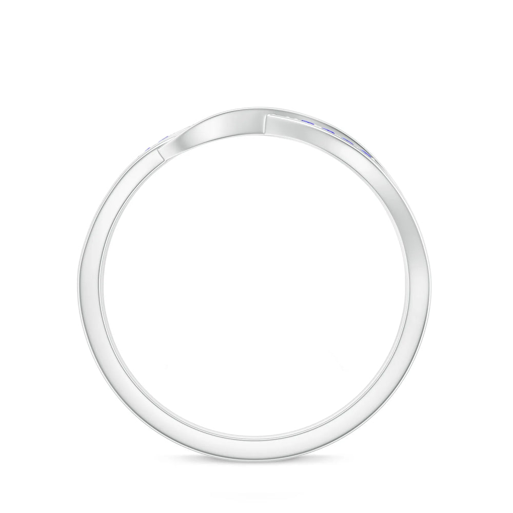 18K White Gold Vermeil