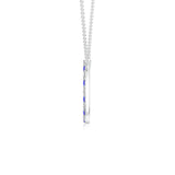18K White Gold Vermeil