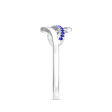 18K White Gold Vermeil
