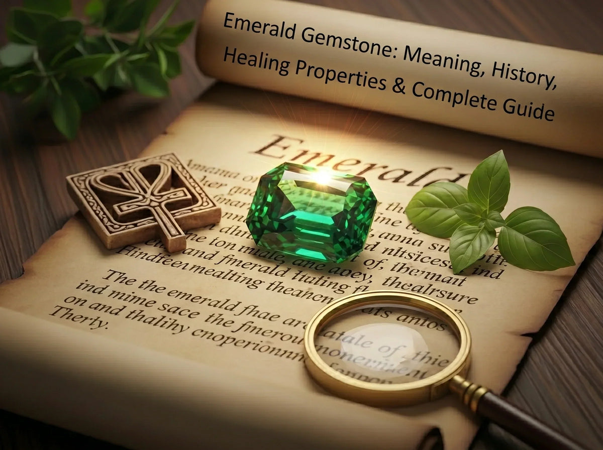 Emerald Gemstone: Meaning, History, Healing Properties & Complete Guide