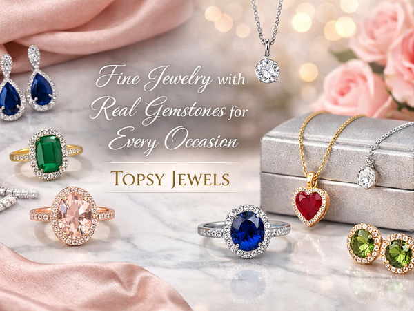 Topsy Jewels: Fine Jewelry with Real Gemstones for Every Occasion