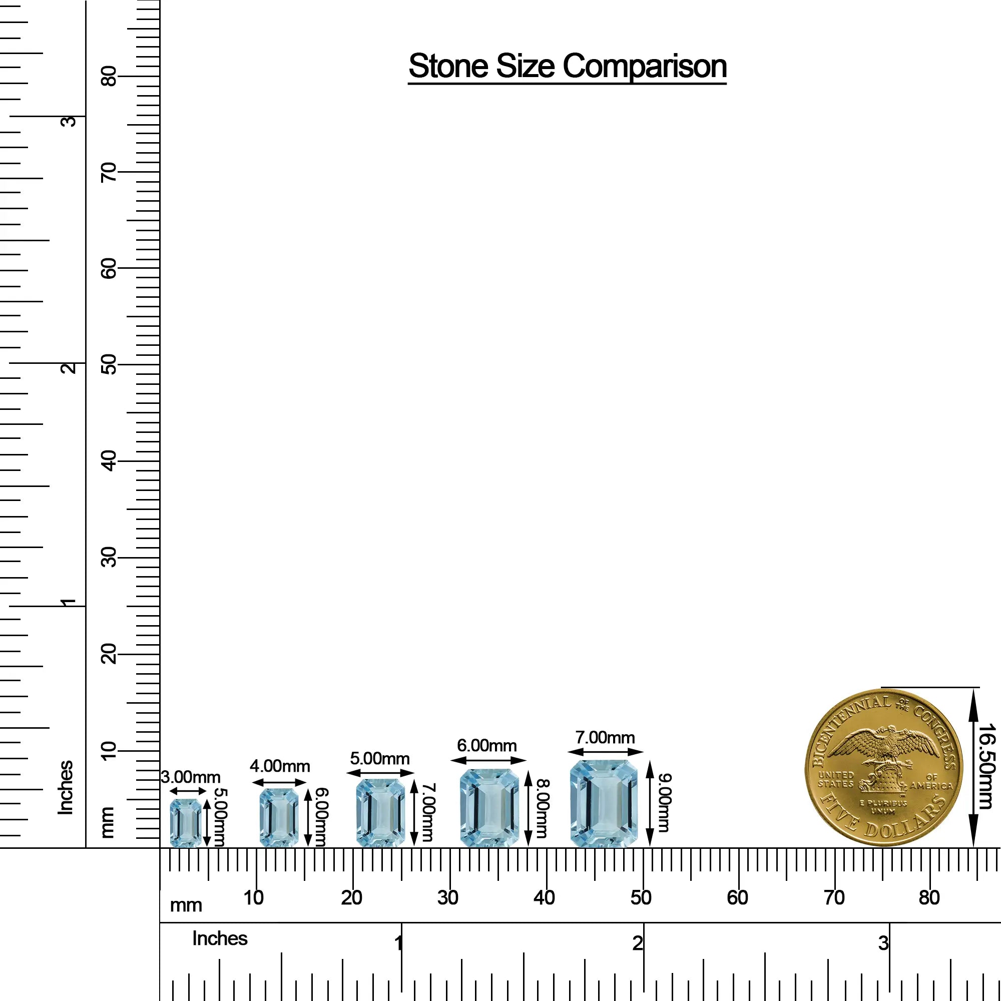 18K White Gold Vermeil