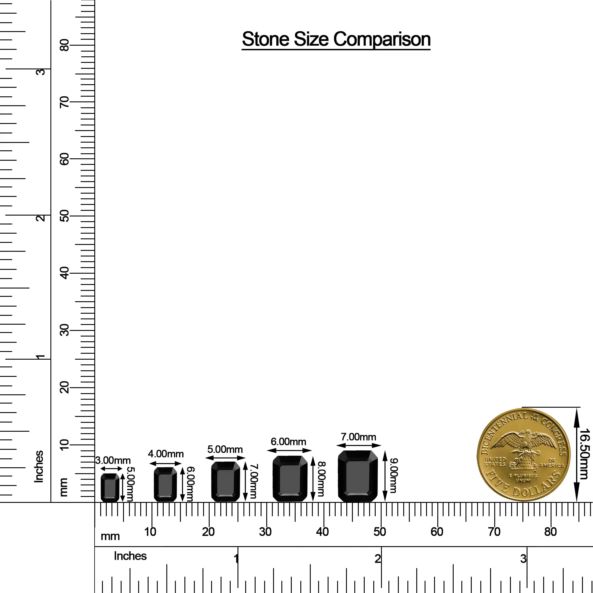 18K White Gold Vermeil
