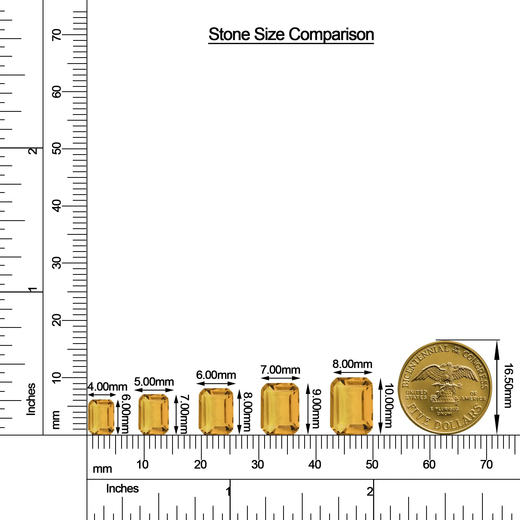 18K White Gold Vermeil