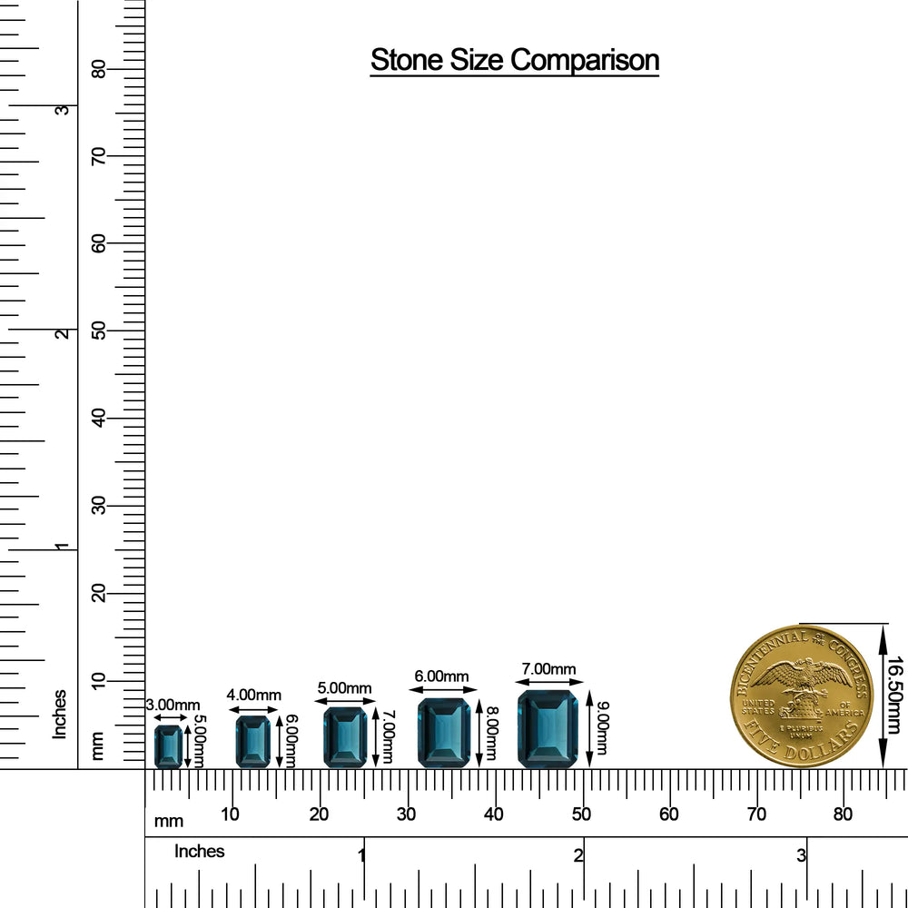 18K White Gold Vermeil