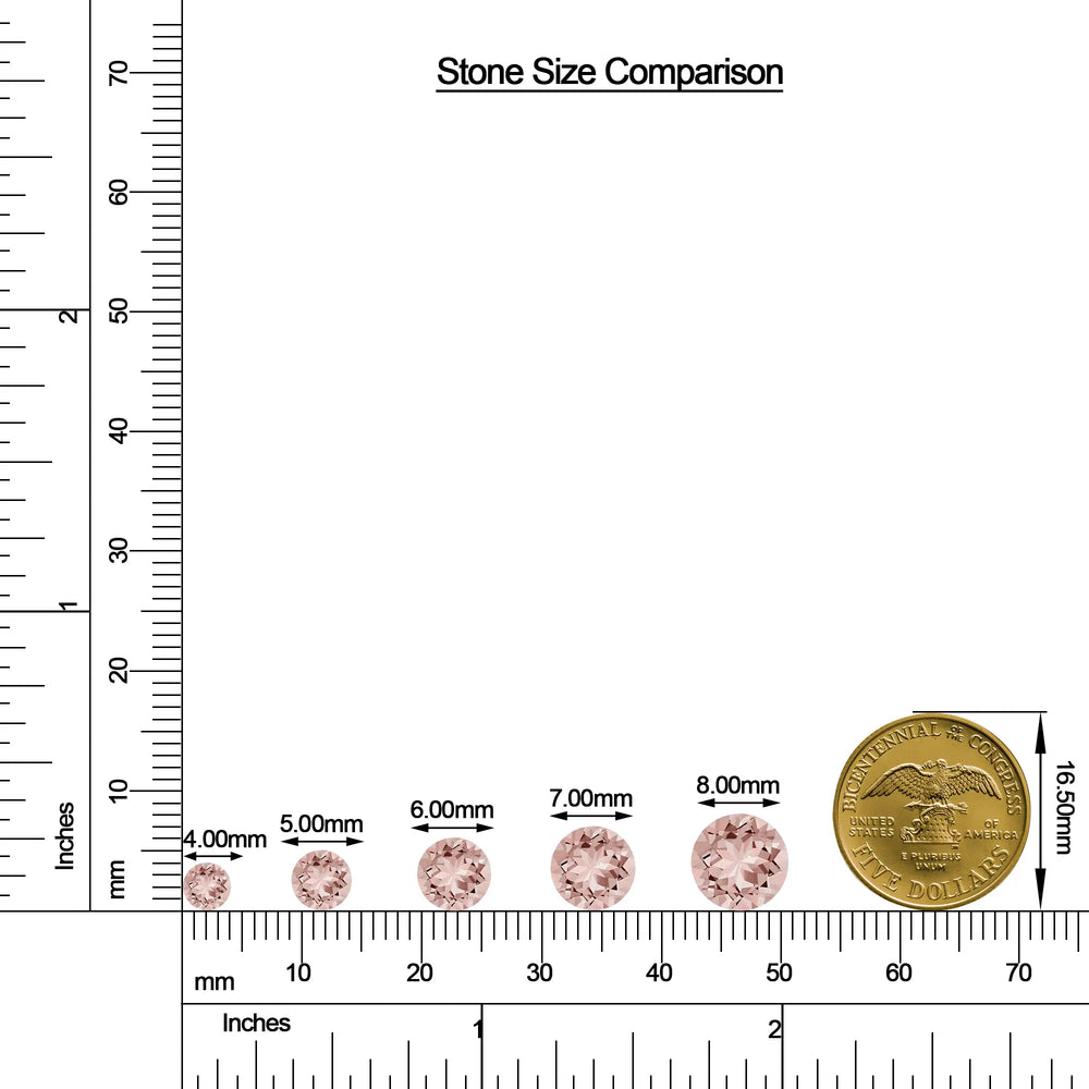 18K White Gold Vermeil