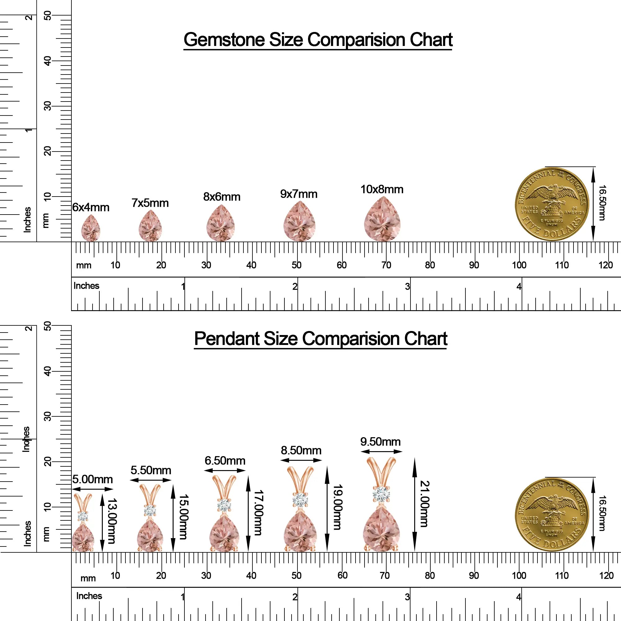 18K Rose Gold Vermeil