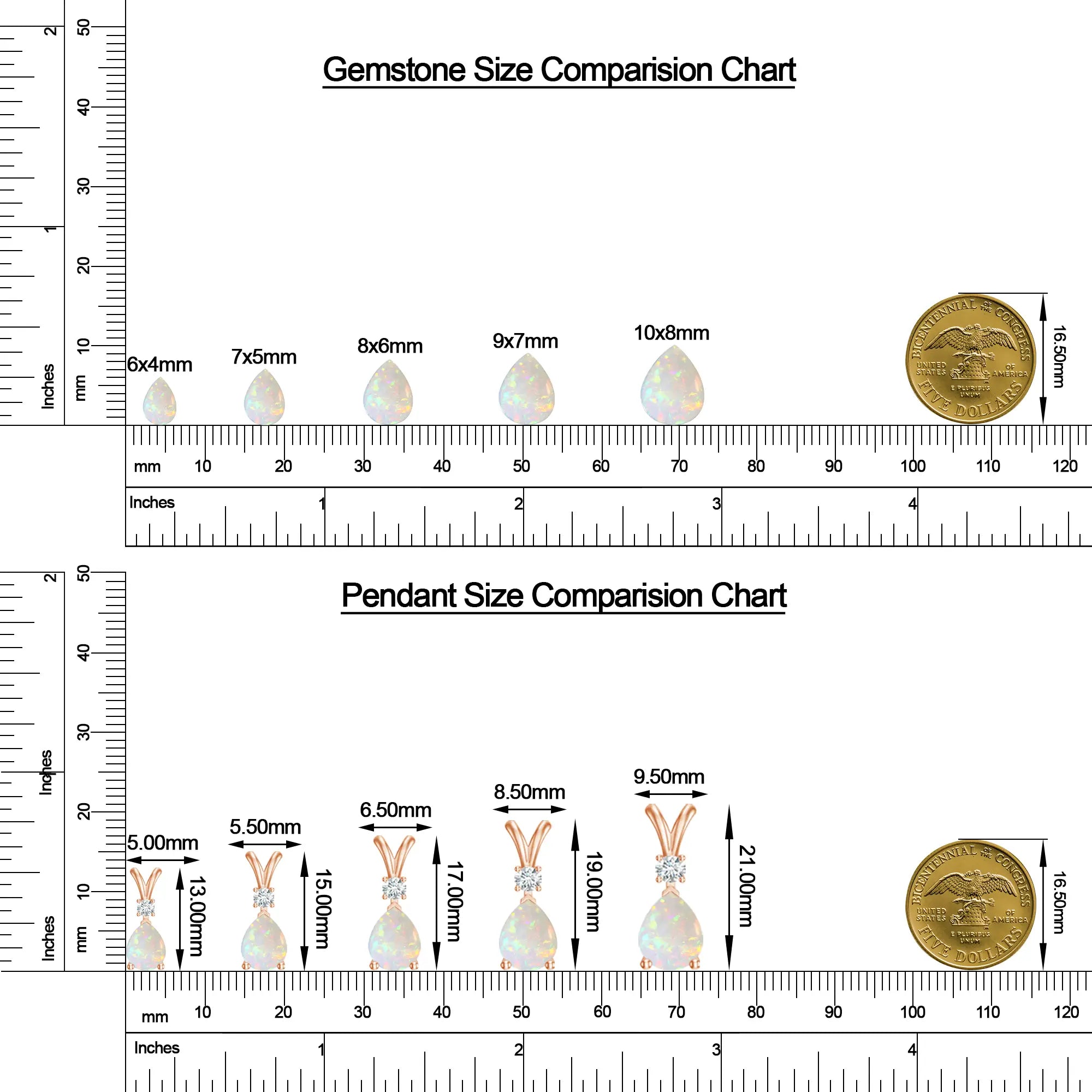 18K Rose Gold Vermeil