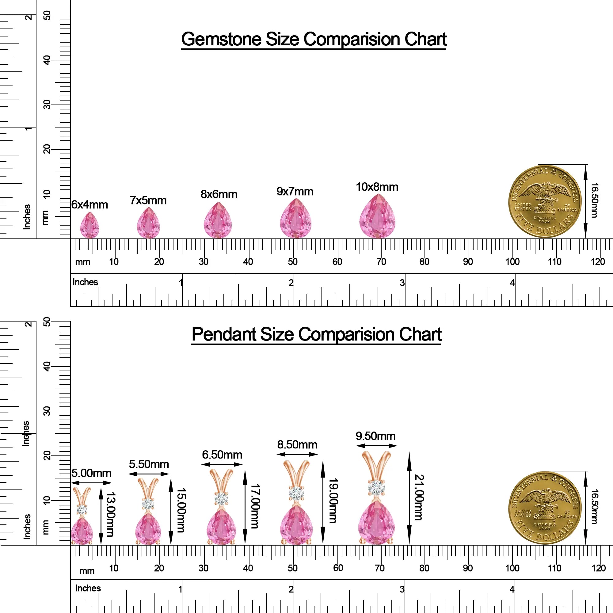 18K Rose Gold Vermeil