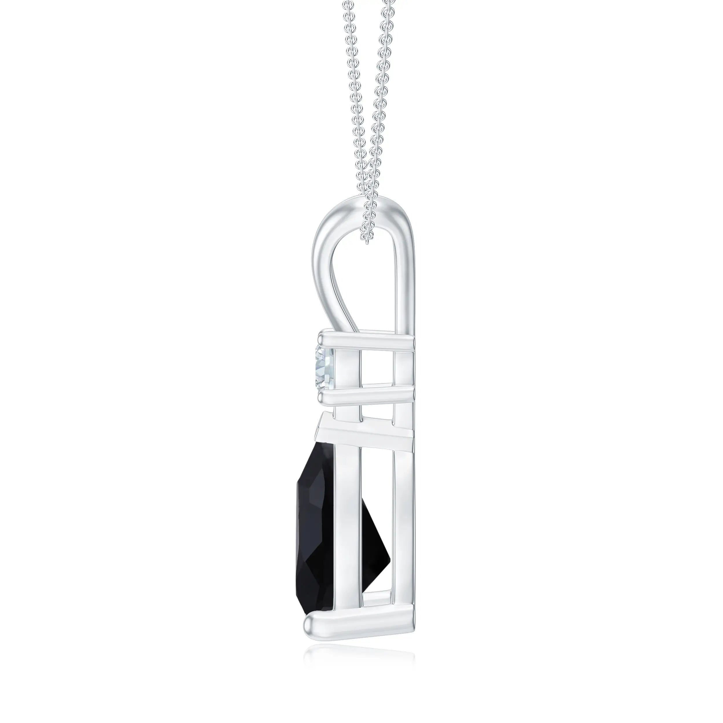 18K White Gold Vermeil