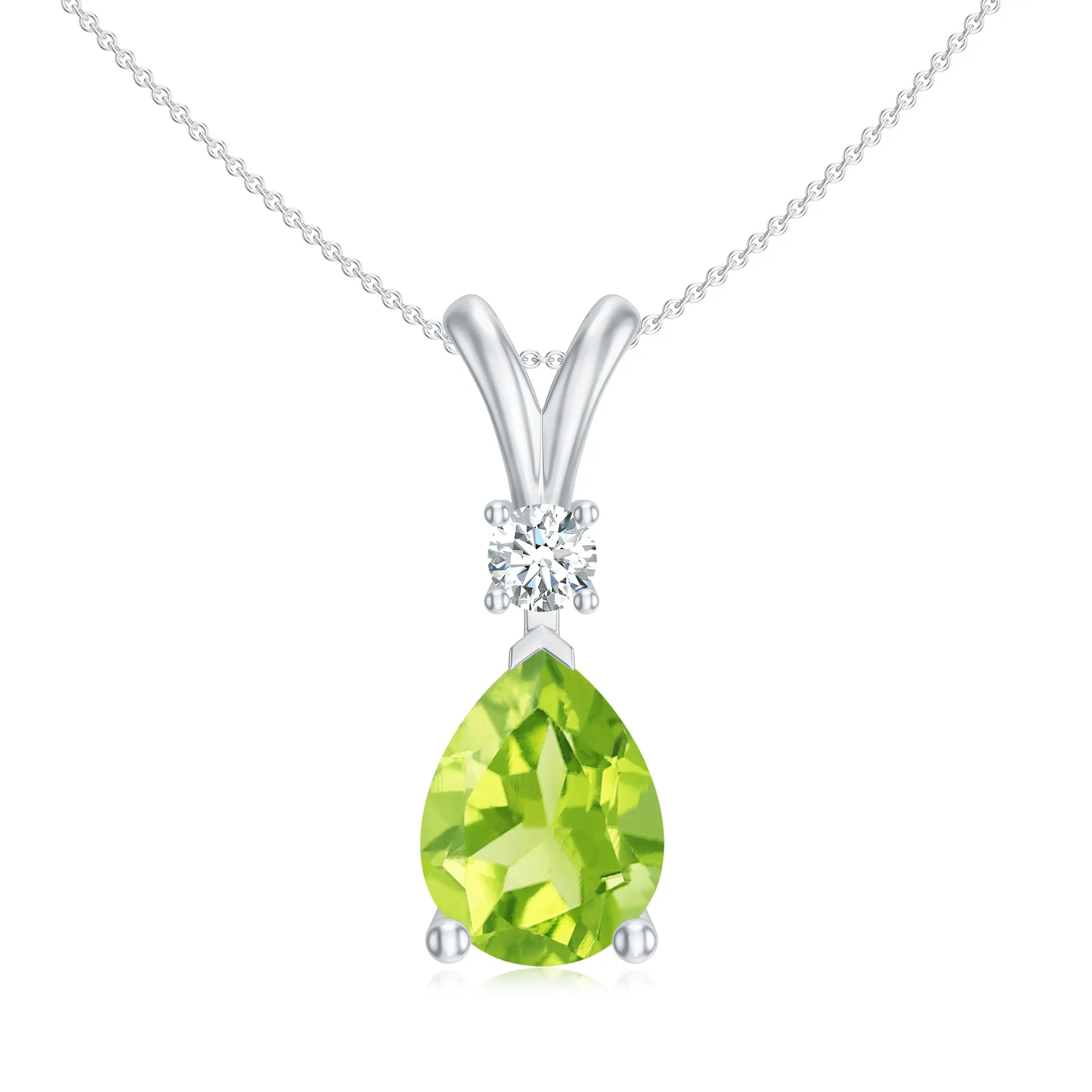 18K White Gold Vermeil