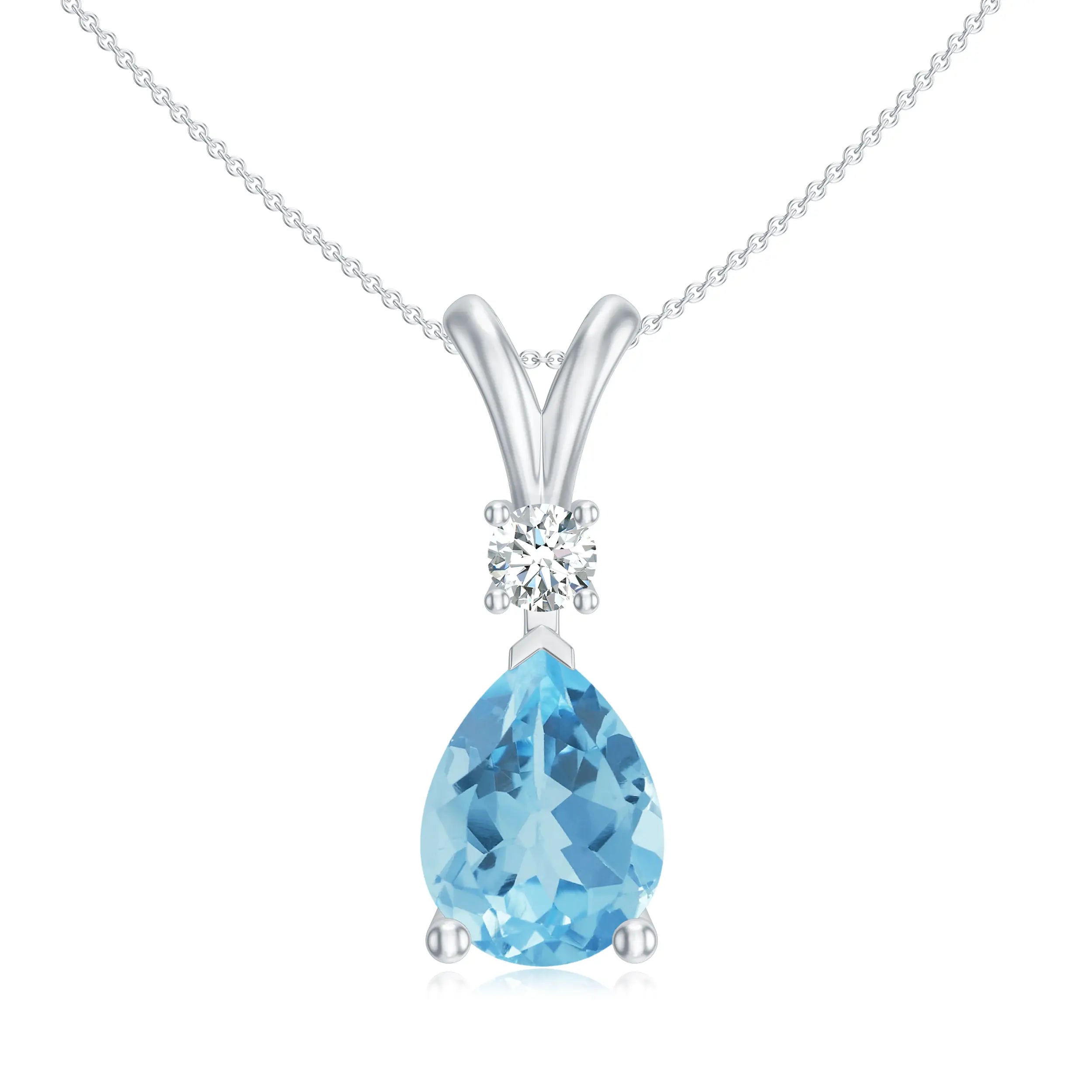 18K White Gold Vermeil
