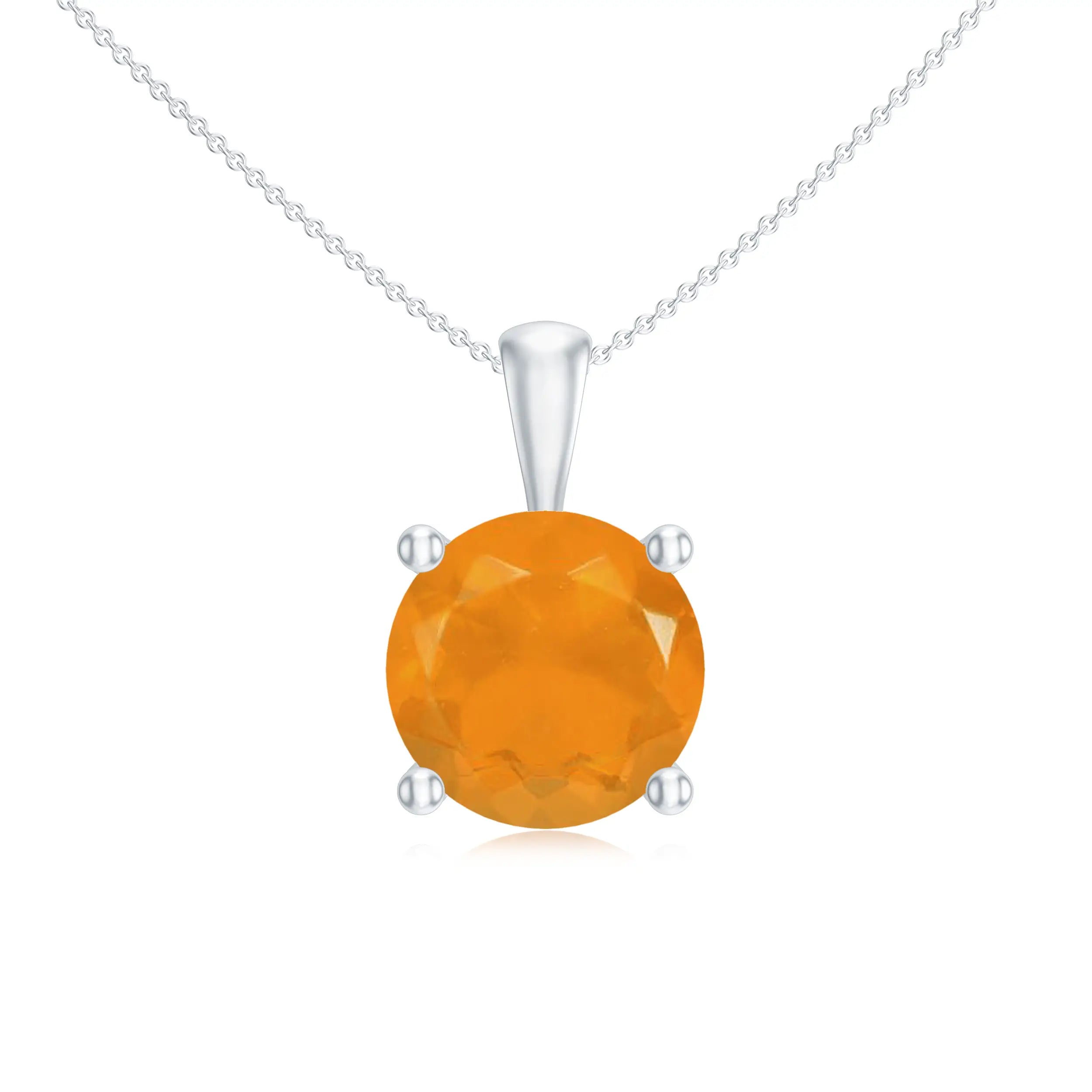 18K White Gold Vermeil