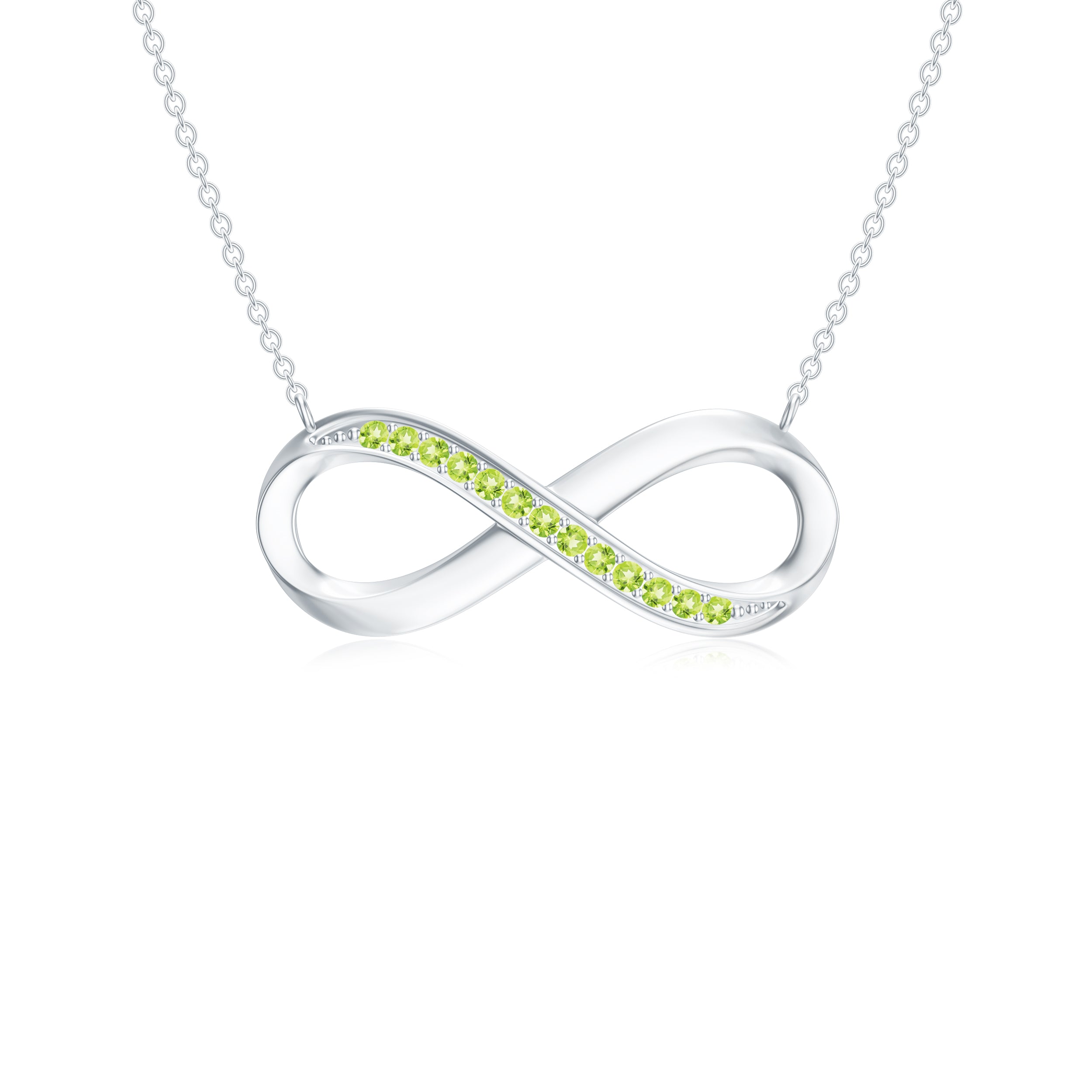 18K White Gold Vermeil