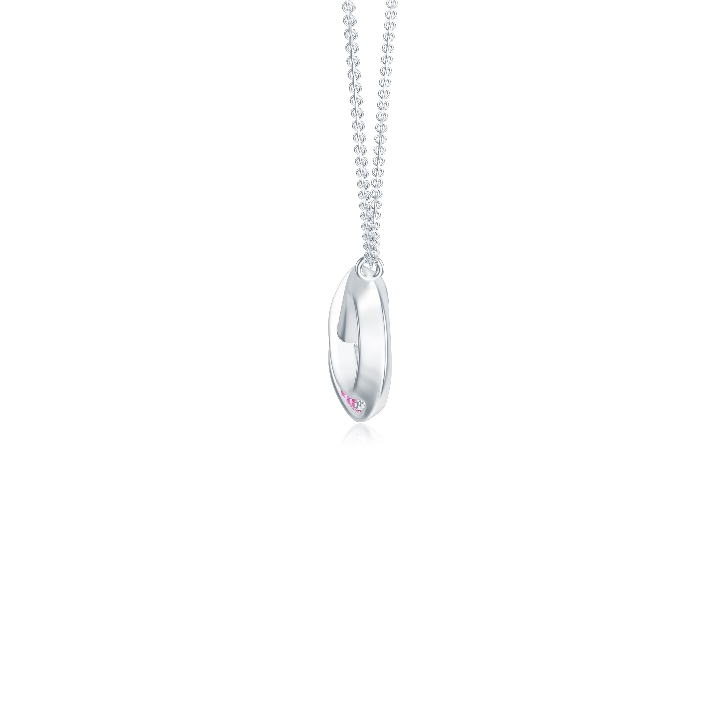 18K White Gold Vermeil