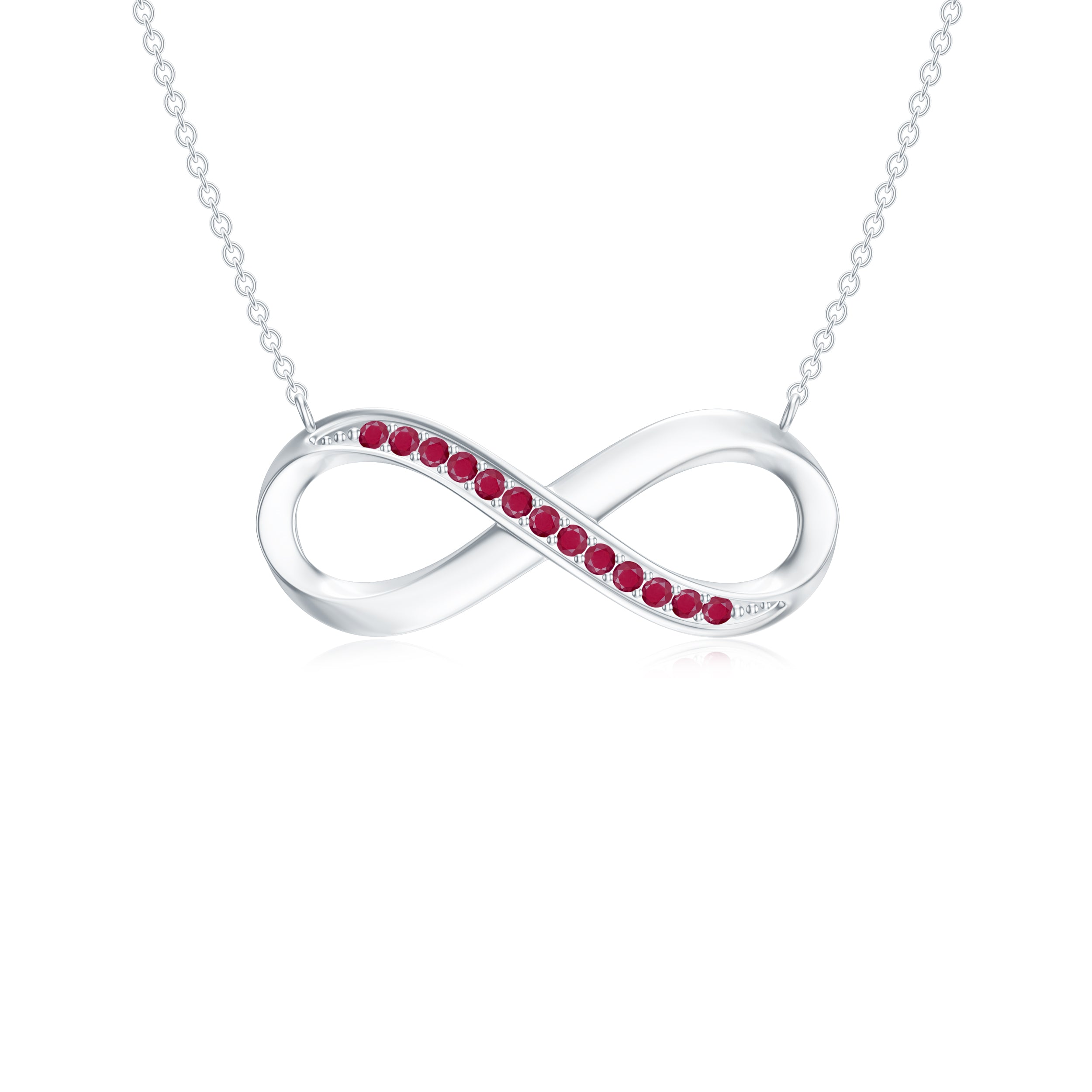 18K White Gold Vermeil