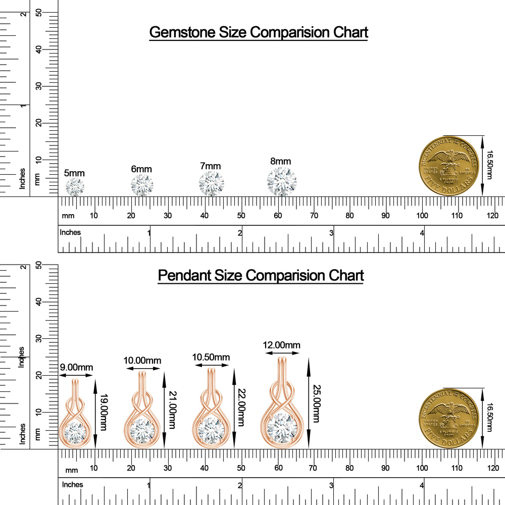18K Rose Gold Vermeil