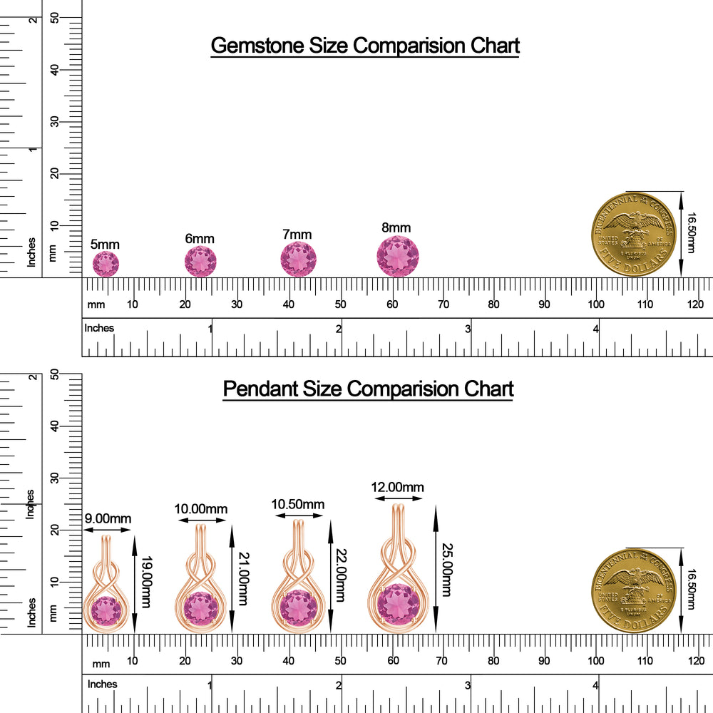 18K Rose Gold Vermeil