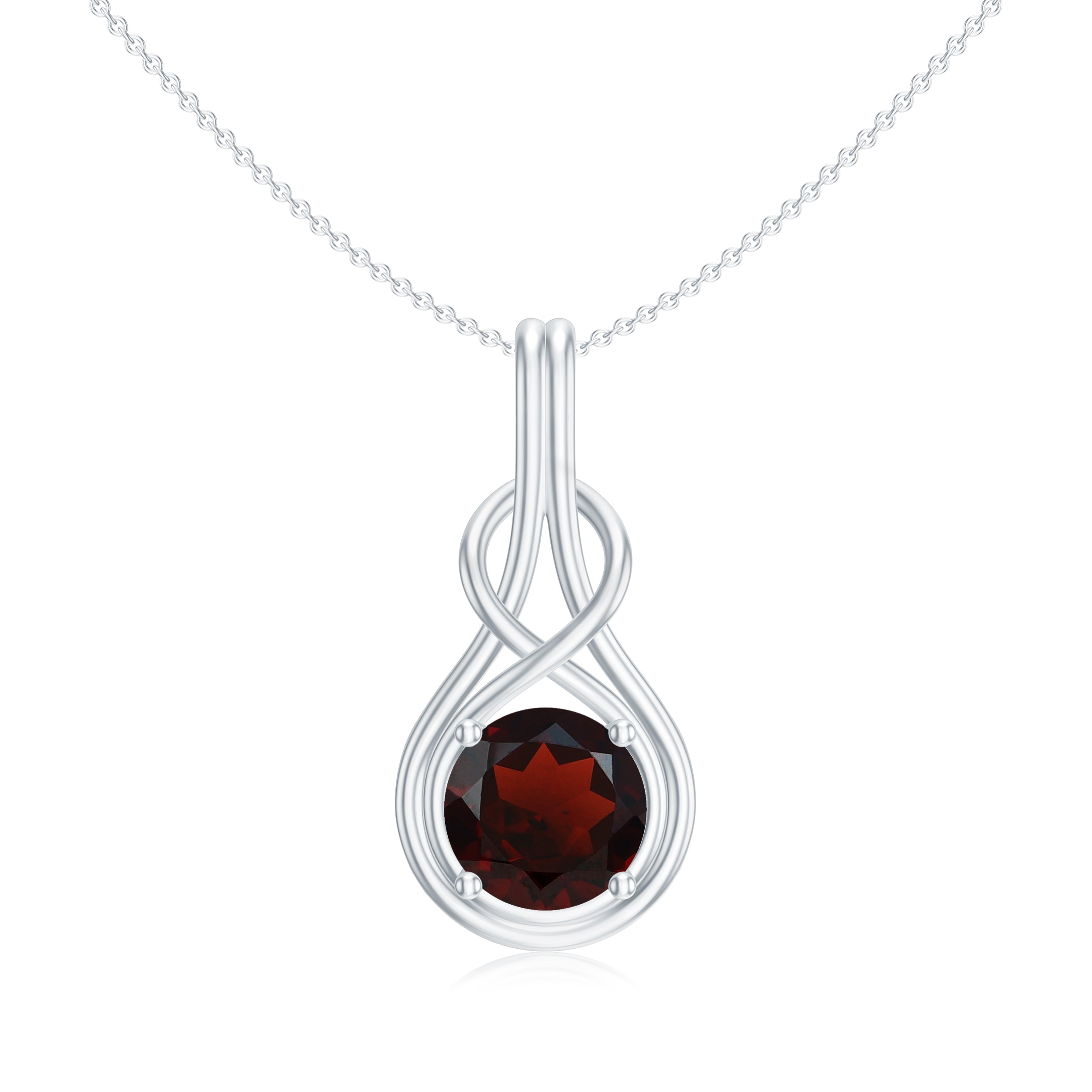 18K White Gold Vermeil