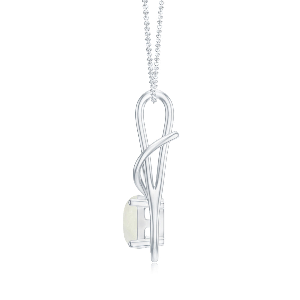 18K White Gold Vermeil