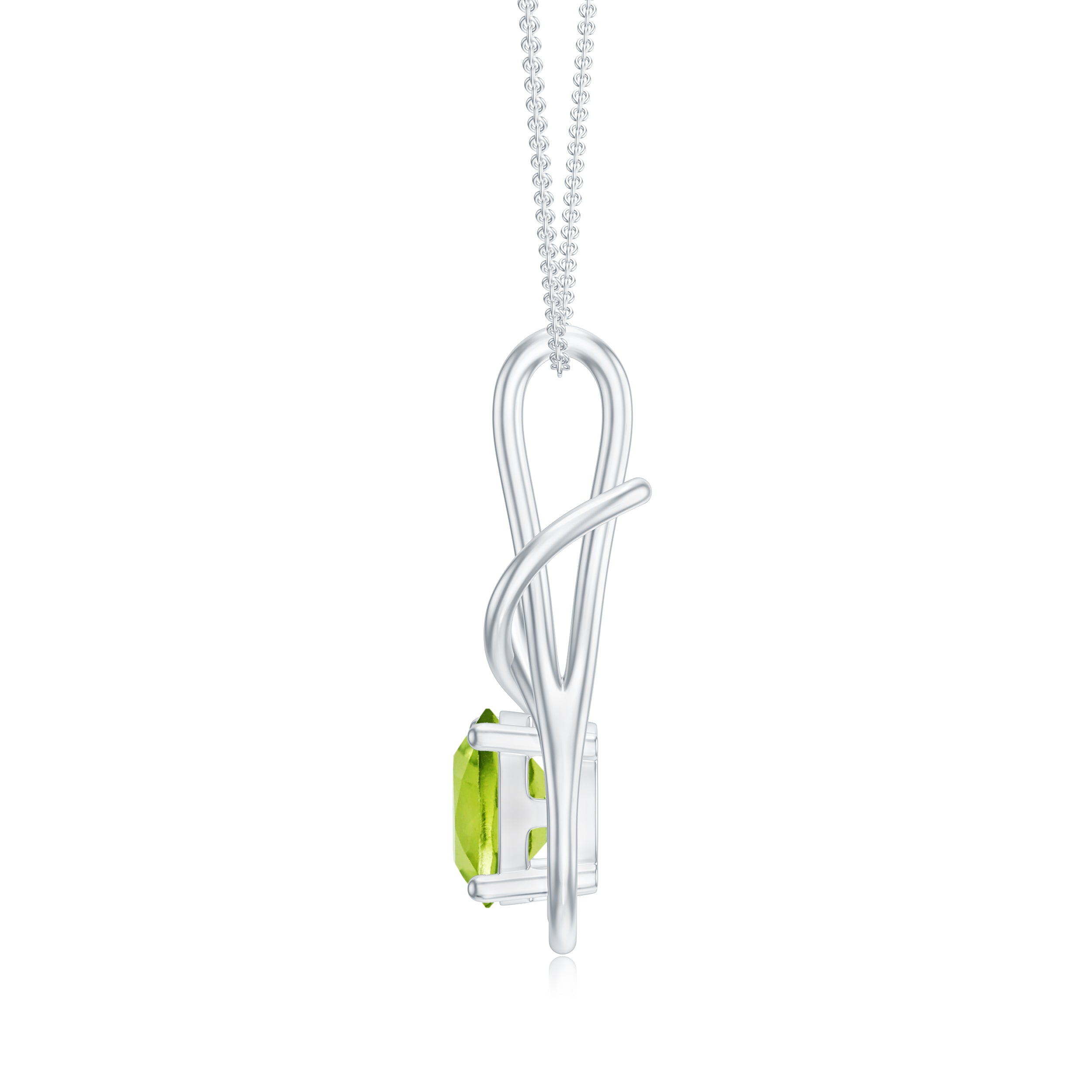 18K White Gold Vermeil