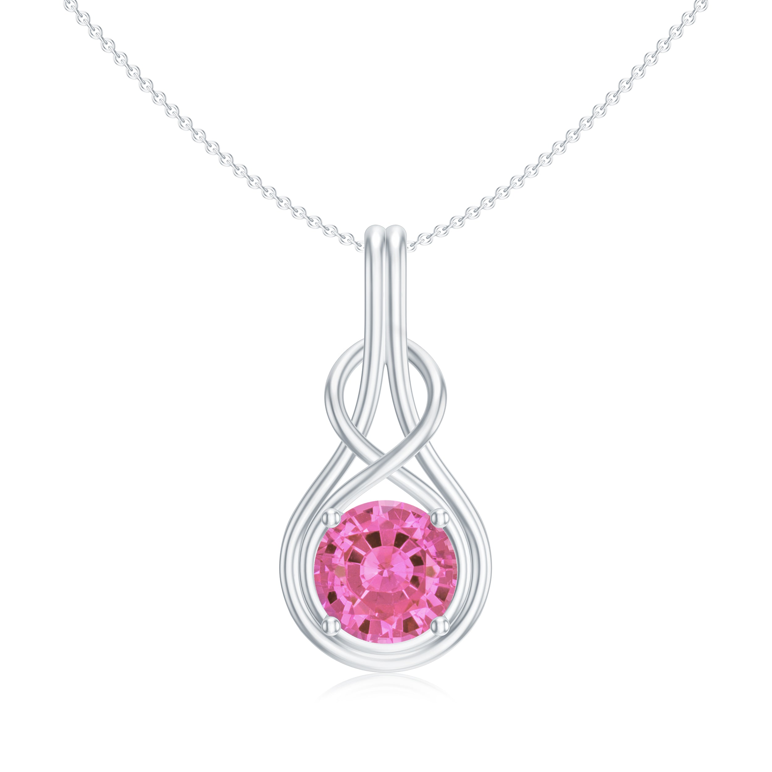 18K White Gold Vermeil