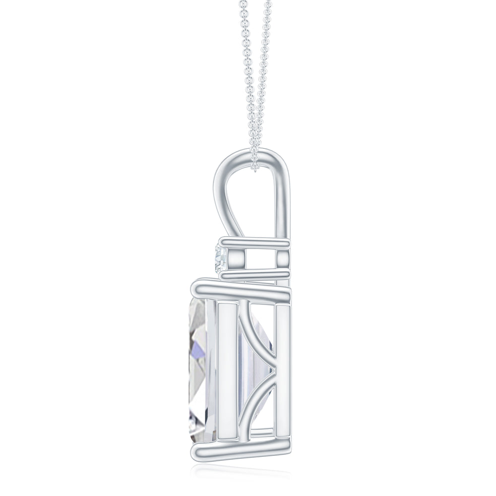 18K White Gold Vermeil