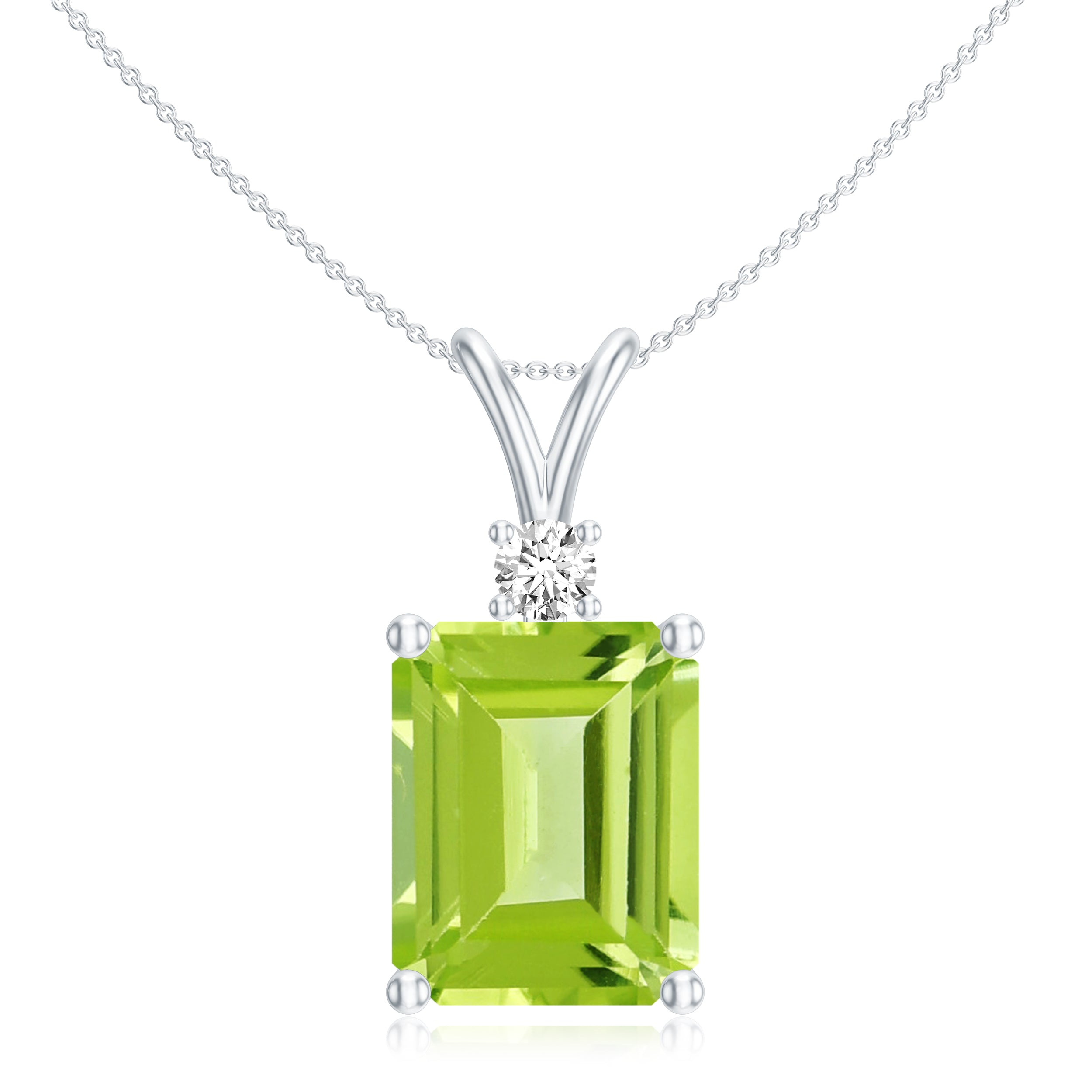 18K White Gold Vermeil