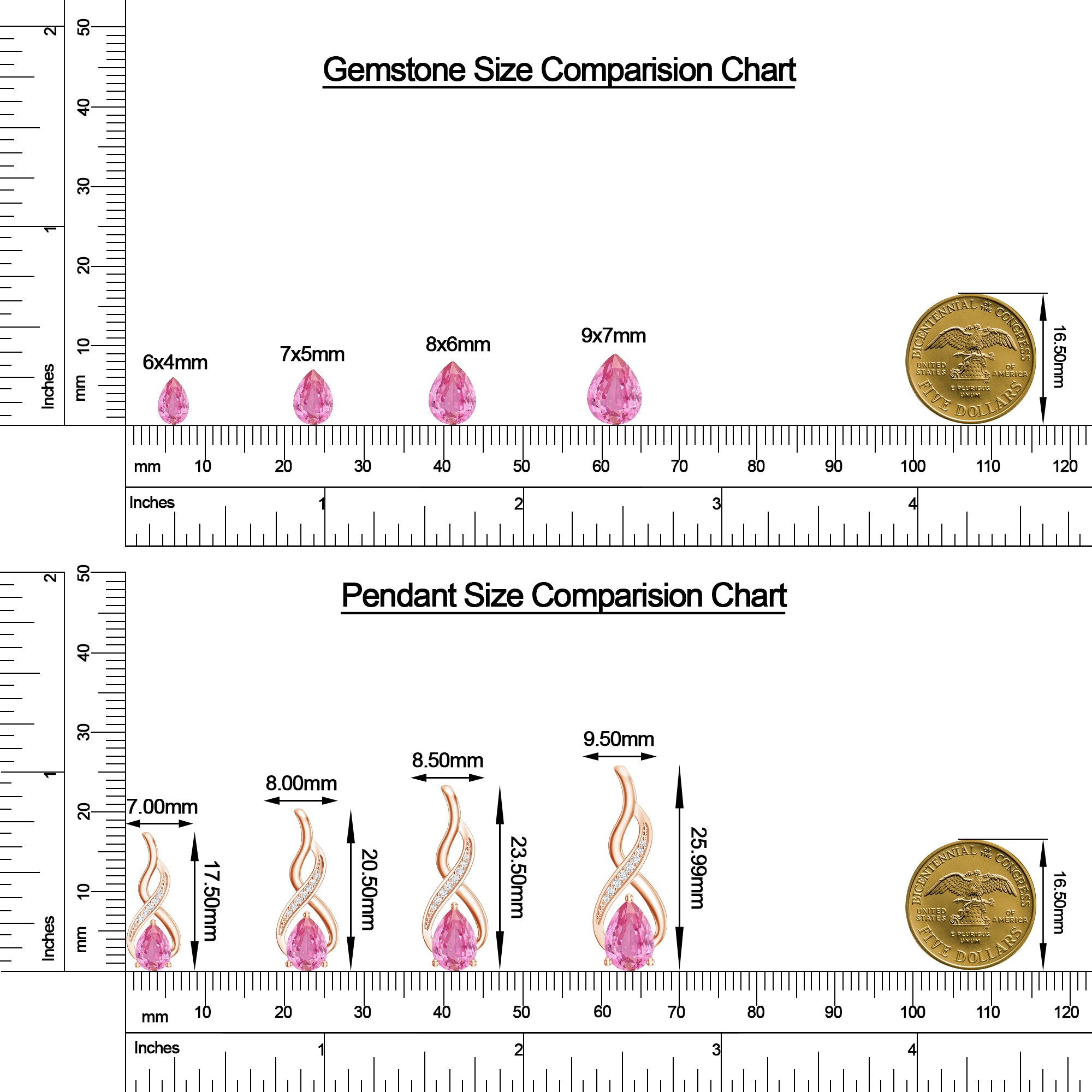 18K Rose Gold Vermeil