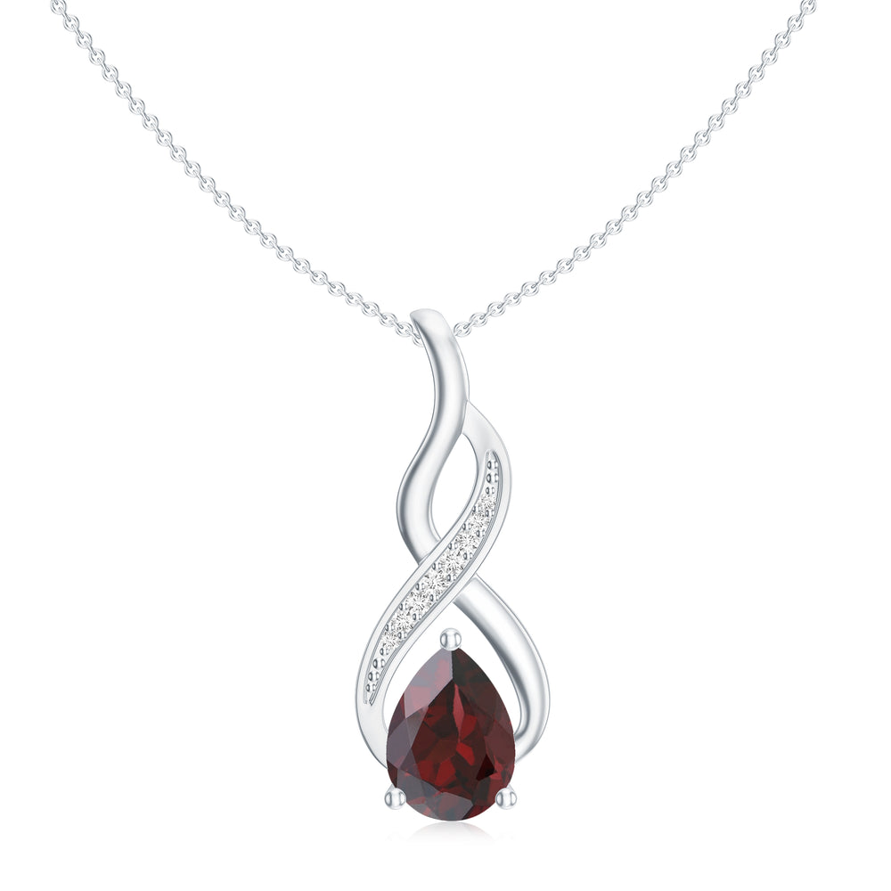18K White Gold Vermeil