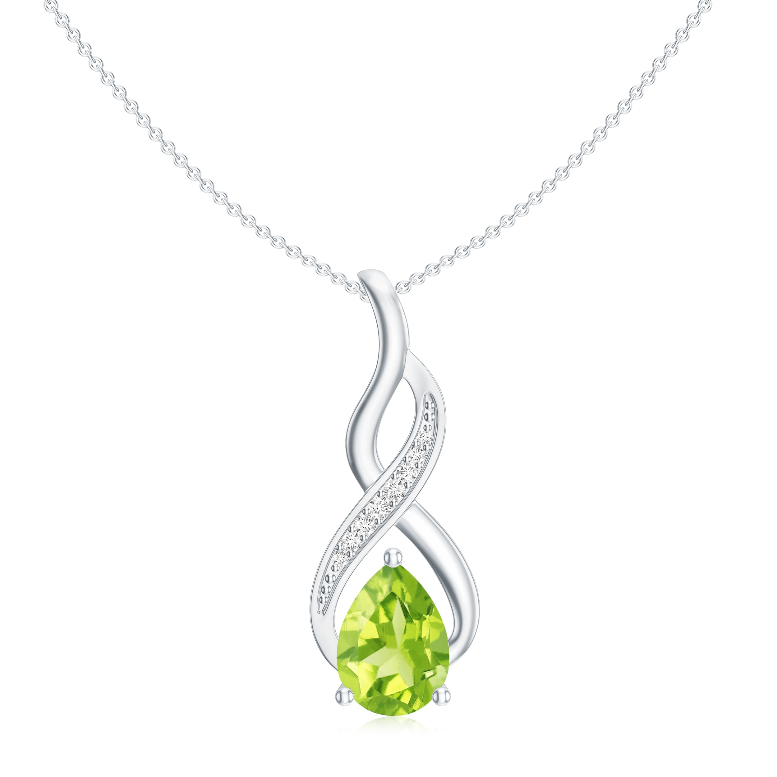 18K White Gold Vermeil