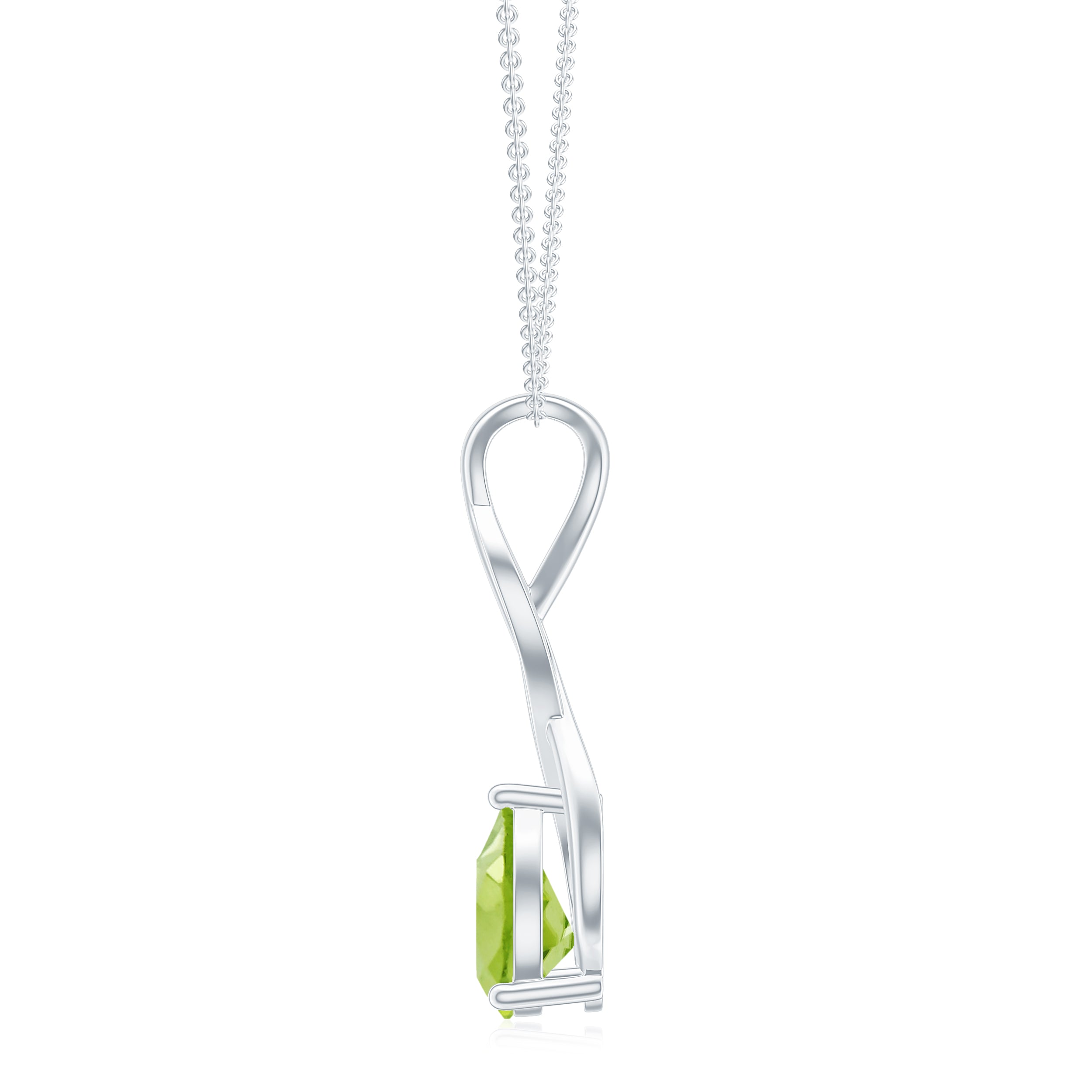 18K White Gold Vermeil