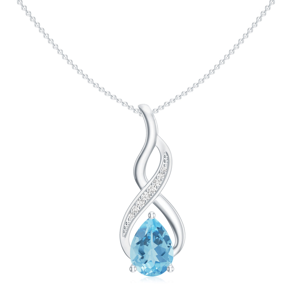 18K White Gold Vermeil