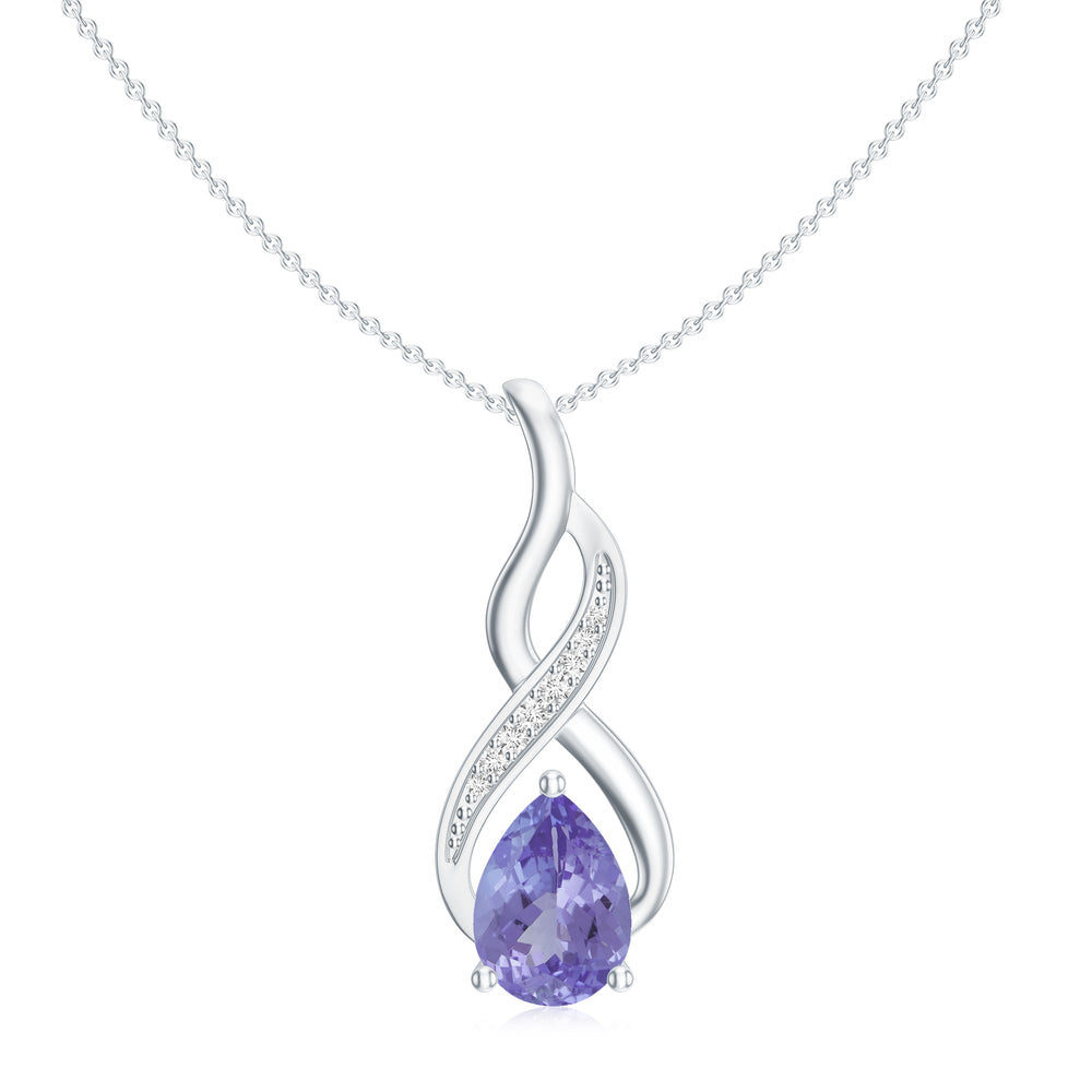 18K White Gold Vermeil