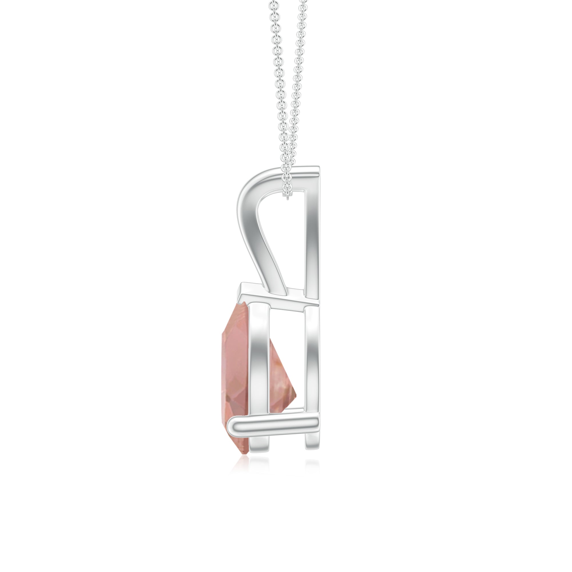 18K White Gold Vermeil