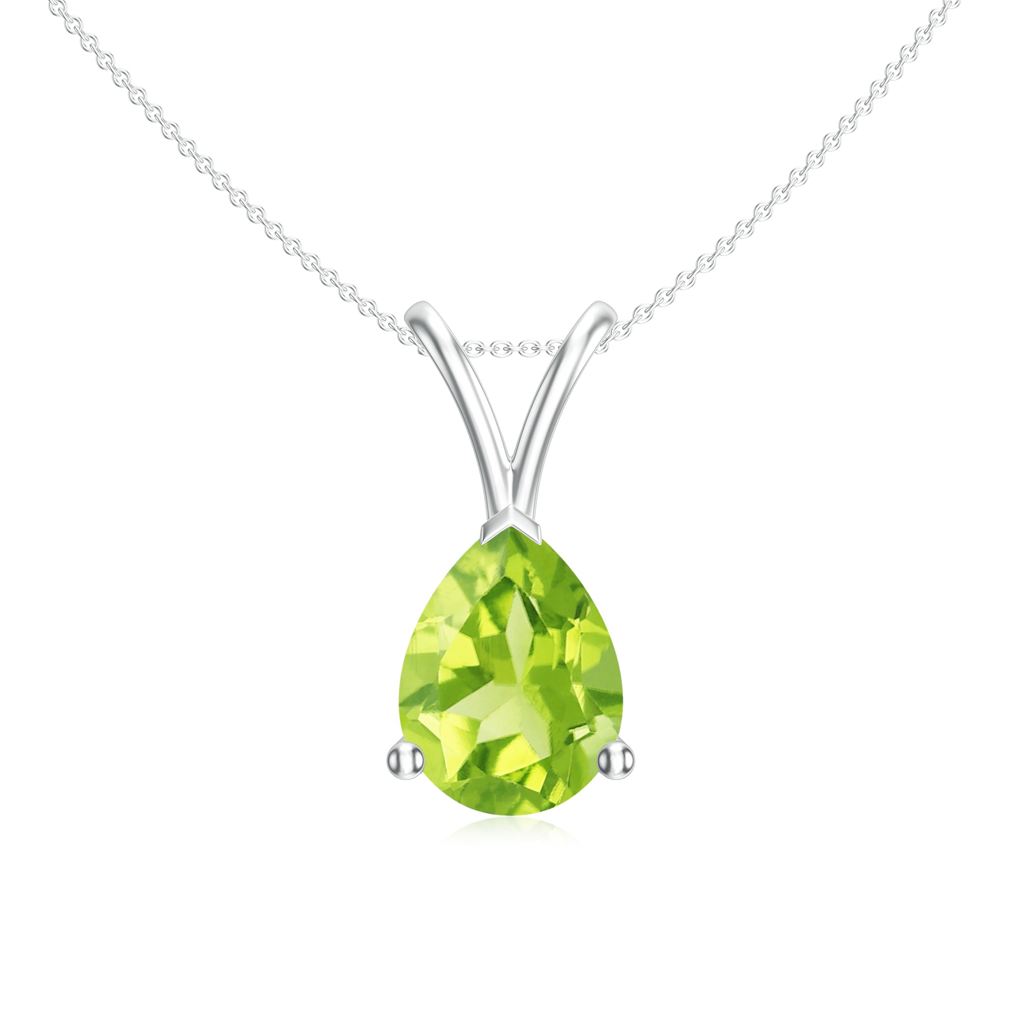 18K White Gold Vermeil