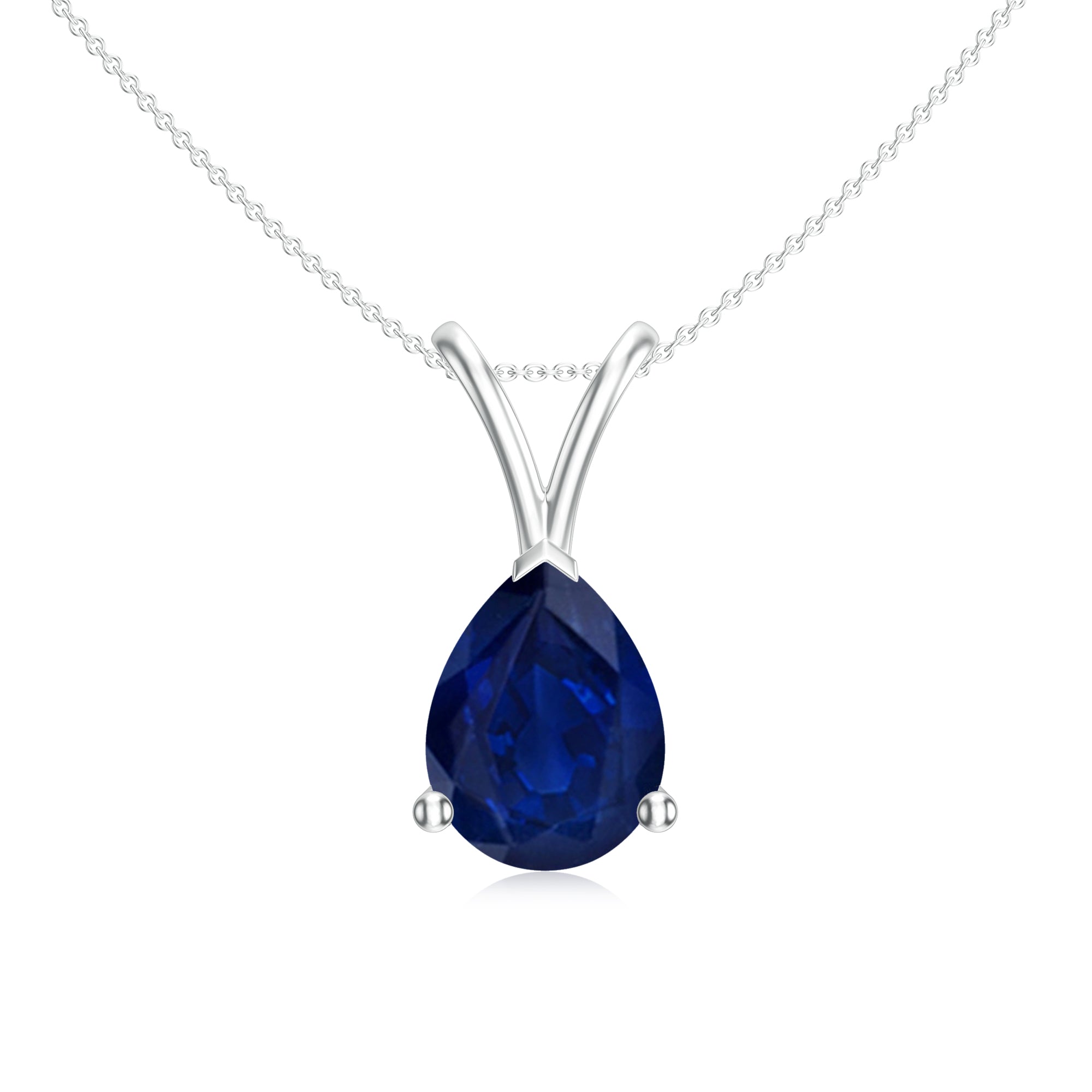 18K White Gold Vermeil